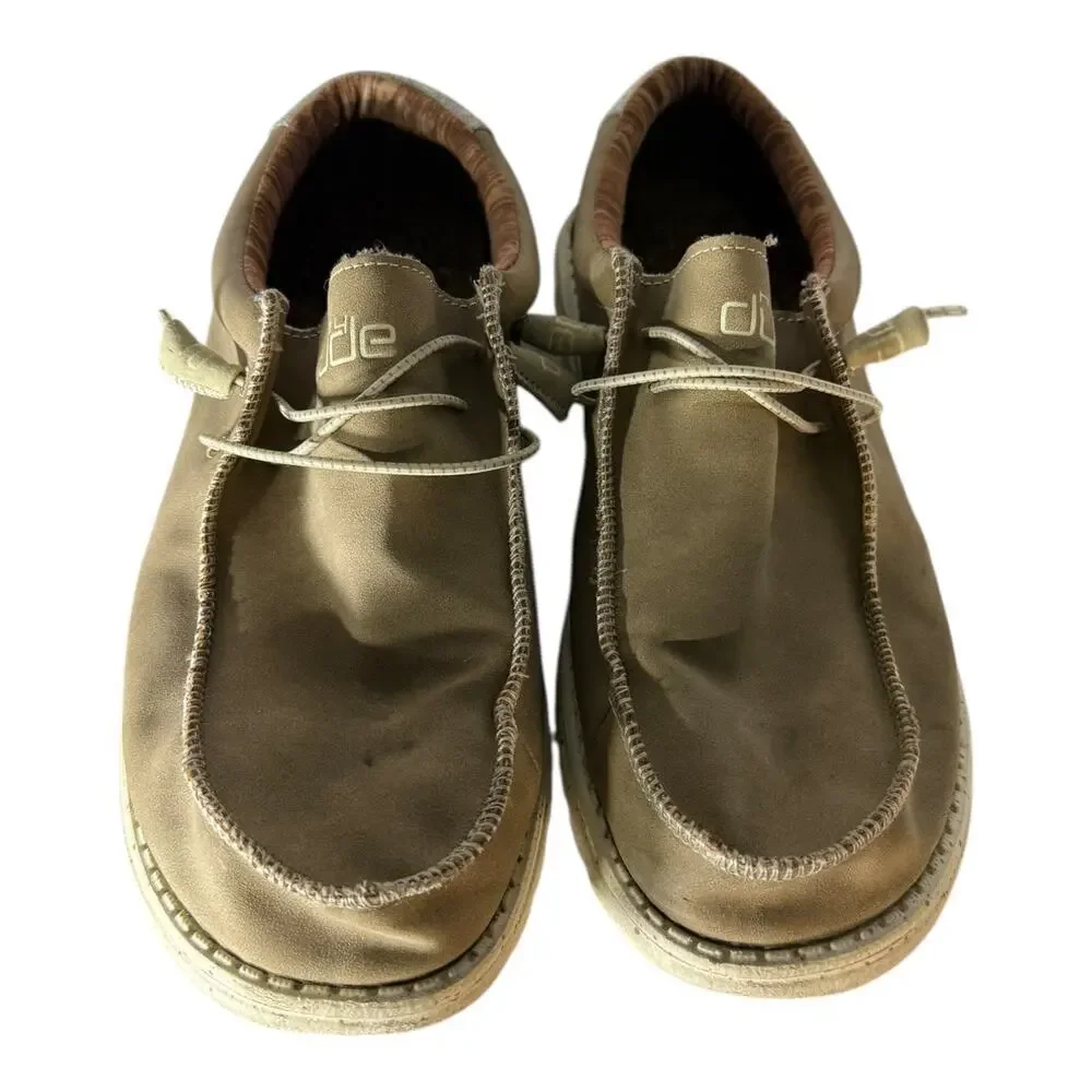 Hey Dude Wally Nut Casual Slip On Shoes Men's Size 13 Brown